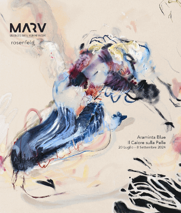 Araminta Blue - Museum show at MARV Gradara, Italy 